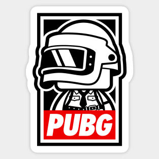 PUBG OBEY Sticker